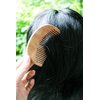 Antistatic Wooden Pocket Comb Defines Your Beard for a Stylish Confident look providing a gentle detangle and an elegant finish (Ergonomic & Handheld)