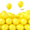 PartyWoo Yellow Balloons, 50 pcs 5 Inch Matte Yellow Balloons, Yellow Latex Balloons for Balloon Garland Balloon Arch as Party Decorations, Birthday Decorations, Baby Shower Decorations, Yellow-Y55