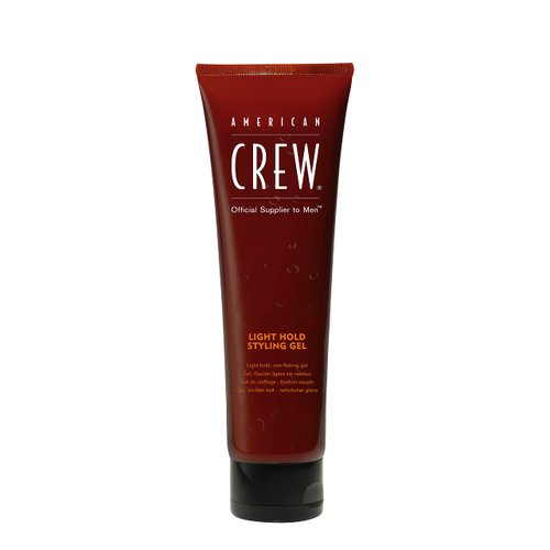 American Crew Men's Hair Gel, Light Hold with Low Shine, 8.4 Fl Oz