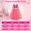 Meland Princess Dresses for Girls - Light Up Princess Dress Up for Girls 3-10 Year Old, Costume for Girls Halloween Birthday
