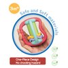 BaBeloved Little Orbit Baby Teething Toys Multiple Sensory Montessori Baby Teether Toys Soft Food-Grade Teethers for Babies Rattling Teething Relief, Chew Toy for Babies 0-12 Months, BPA Free