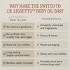 J·R·LIGGETT'S Body Oil in a Bar with Bamboo Wafer | Luxurious and Moisturizing Oil Bar | for Face and Body | Never Greasy and Never Oily | Ideal for Dull and Dry Skin