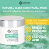 Natural Clear Acne Treatment Mask-Works Fast To Clear Zits, Spots, Blemishes, Whiteheads, and Blackheads. Immediately Gets To The Root Cause Of Breakouts.