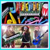 Max Fun Inflatable Rock Star Toy Set, 30 PCS 80s 90s Party Decorations Inflatable Party Props Musical Instrument Blow up Guitar Inflate Rock Band for Carnival Party Favors Rock and Roll Party Supplies