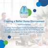 Pure Guardian H910BL Ultrasonic Cool Mist Humidifier, 14 Hrs. Run Time, 210 Sq. Ft. Coverage, Small Rooms, Quiet, Filter Free