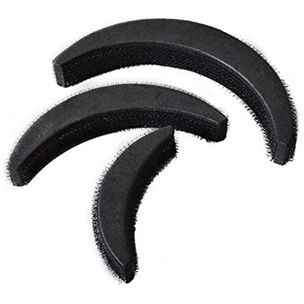 3PCS Women Hair Volume Base, DIY Bump Styling Clip Stick Bun Maker Insert Tool