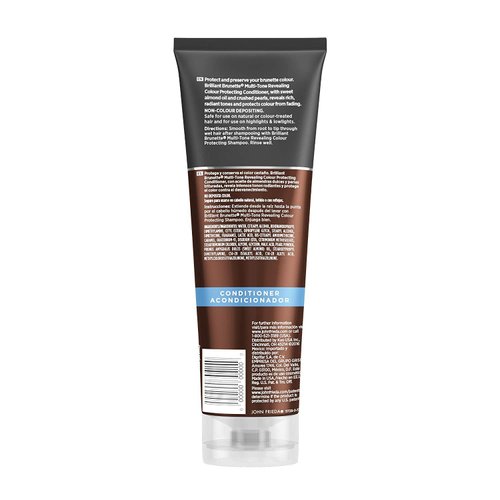 John Frieda Brilliant Brunette Multi-Tone Revealing Moisturizing Conditioner 8.45 oz (Pack of 3)
