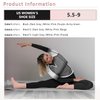lilisilk 6 Pairs Pilates Socks Grip Socks for Women-Non-Slip Yoga Socks for Ballet Dance Barefoot Workout Pregnant Crew Socks