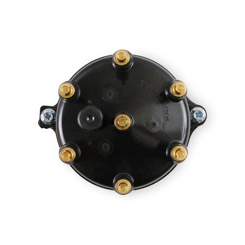 ACCEL 120330 Distributor Cap - Male - HEI Style - Black