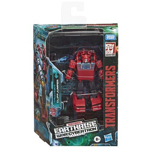 Transformers Toys Generations War for Cybertron: Earthrise Deluxe Wfc-E7 Cliffjumper Action Figure - Kids Ages 8 & Up, 5