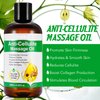 Anti Cellulite Massage Oil, Collagen Lifting Body Oil,Anti Aging Collagen Serum for Face, Anti Aging Collagen Oil fo Neck, Decollete, Upper Arms, Thighs Reduces Fine Lines,250ML