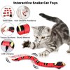 vrbabies Snake Cat Toy, Smart Sensing Cat Toys for Cats, Rechargeable Automatically Sense Obstacle and Escape, Moving Electric Cat Snake Toy Prank Pet Gift with Infrared Induction