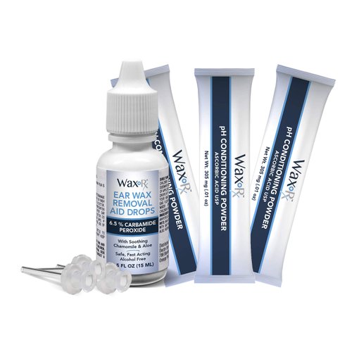 Doctor Easy Wax-Rx Ph Conditioned Ear Wash Refill Kit, 1.7 Ounce