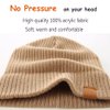 LMLALML 2 Pack Beanie for Baby Boys Soft Knit Baby Winter Hat Stripe Warm Baby Beanies