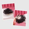 Merdia Lovely Flower Hair Clip and Brooch Pin Head Clip Headdress Hair Clip Floral Brooches | Hair Accessories for Women | Flower Hair Clips for Women | Brooches and Pins for Women | Black
