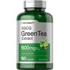 Horbäach EGCG Green Tea Extract Pills | 180 Capsules | Max Potency | Non-GMO & Gluten Free Supplement