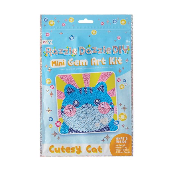 Razzle Dazzle DIY Gem Art Kit - Cutesy Cat