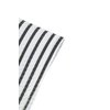 Betty Dain Seersucker Classic Barber Cutting/Styling Cape, Classic Seersucker Stripe, Soft, Machine Washable Nylon Fabric, Repels Hair, Snap Closure at Neck, Black/White Stripe, 45 x 54 inches