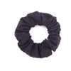 Hair Bun Scrunchies for Girls Women Bunny Bow Hair Bands Velvet Scrunchies Ponytail Holder Elastic Hair Ties Black 8 Pack