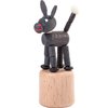 Alexander Taron Dregeno Kids Decorative Donkey Push Toy - 2.25" H x 1.175" W x 1.675" D