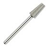C & I Tapered Barrel Nail Drill Bit for Electric Nail Drill Machine of Nail Art (Grit Fine, Silver)