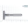 Merkur FUTUR Adjustable Safety Razor, Chrome Finish, MK-701001