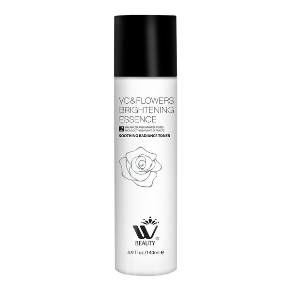 Natural Soothing Radiance Facial Toner| Alcohol Free with Rose Water and Aloe Vera | Organic Anti Aging Ingredients for Sensitive Skin, Combination, Acne, and Oily Skin | Skin Toner 4.9 Oz /140 ml