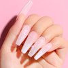 AIMEILI Soak Off U V LED Hema Free Nude Gel Nail Polish Natural Sheer Pink Nail Polish Gel Set Of 4pcs X 10ml - Kit Set 17