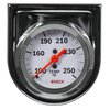 Actron Bosch SP0F000045 Style Line 2" Mechanical Water/Oil Temperature Gauge (White Dial Face, Chrome Bezel)