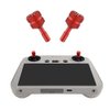 Mini 3 Pro Aluminum Alloy Control Sticks Thumb Rocker Joysticks for DJI RC/Mini 3 Pro Controller Accessories (Red)