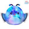 Houwsbaby 12” Blue Light Up Butterfly Plush Pillow with LED Blue Butterfly Stuffed Animal Plush Toy Plushie Toy Squishy Pillow Birthday Christmas Valentine Presents for Kids Boys Girls