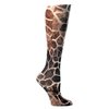 Celeste Stein Therapeutic Compression Socks, New Giraffe, 8-15 mmhg, 1-Pair