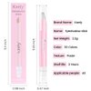 Kaely 2Pcs Cream Eye Shadow Brightener Sticks Set for Eyes Waterproof, Pearl White & Silver Matte Cream Eyeshadow Applicator Stick Long Lasting Pigmented Eye Makeup sombras en crema para ojos 01 + 16