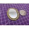 1 Pcs 1/12 Miniature Mirror Dollhouse Decoration Accessories,Miniature Dollhouse Dollhouse Accessories (2x1.6x0.1 inch)