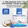 Granite Recovery for Intra & Post Workout |10g Aminos, Electrolytes, Cluster Dextrin for Muscle Recovery & Growth | Amino Acids Supplement with Sensoril | 20 Servings | Blue Crush Flavor