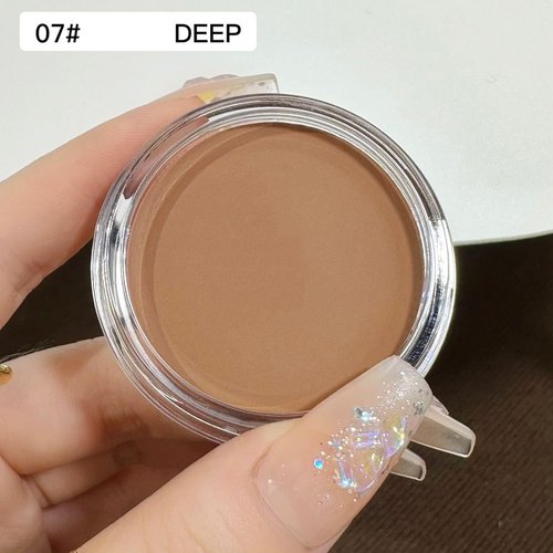 Melemando 7 Color Solid Concealer Full Coverage Correcting Cream Concealer Waterproof Long-lasting Under Eye Concealer for Dark Circles Color Corrector Pro Concealer (Color 07)