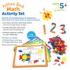 Learning Resources Pattern Block Math Activity Set, Math Games for Kids, Educational Games, Preschool Math, Montessori, 144 Pieces, Age 5+
