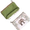 Women and Girls Cute Fashion Coin Purse Wallet Bag Change Pouch Key Holder (Forest Elephant)