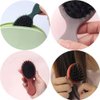 Boar Bristle Mini Hair Brush Travel Detangling Paddle Brush for Curly Fine Straight Wet Dry Hair, Anti-frizz Detangler Brush Boar Nylon Mixed Bristle Brush for Women Men Kids