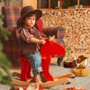 Marspark 9 Pcs Wild Western Party Decorations Western Centerpieces for Tables Cowboy Honeycomb Centerpieces 3D Cowboy Western Theme Baby Show Birthday Party Supplies