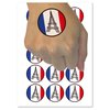 Eiffel Tower Paris France Doodle Temporary Tattoo Water Resistant Fake Body Art Set Collection - 54 1" Tattoos (1 Sheet)