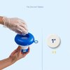 Floating Chlorine Dispenser for Spas and Personal Pools, Fits 1" Tablets - Mini Pool Chlorine Floater with Adjustable Flow Vents Balanced Chemical Dispenser [1" Tablet Capacity] 5" Diameter Floater