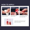 KISS imPRESS No Glue Mani Press On Nails, Design, 'Dorothy', Pink, Short Size, Squoval Shape, Includes 30 Nails, Prep Pad, Instructions Sheet, 1 Manicure Stick, 1 Mini File
