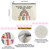 13 Year Old Girl Gift Ideas, 13th Birthday Gifts for Teenage Girls, Funny 2011 Birthday Decorations Makeup Bags for Her, Sister, Daughter, Niece, Cute Cosmetic Travel Pouch for Teen Girls Trendy Stuff