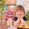 Beem Jun 6" Cute Small Baby Doll Newborn Baby All Vinyl Reborn Baby Dolls for Girls Swivel Mini Dolls 16 cm Crying Baby DIY Toys for Ages 3