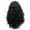 Gerulyss 28 Inches Long Wavy Wigs for Women Black Natural Curly Synthetic Wig Fluffy Costume Wig