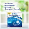 OrVance Retainer Cleaner Tablets (3 Month Supply) | Only 2 Cleanings Per Week Required | Removes Odors, Stains, Plaque for Invisalign, Mouth/Night Guards, and Removable Dental Appliances