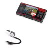 BoxWave Cable Compatible with Family Pocket Handheld Game Console (3 in) - AllCharge miniSync, Retractable, Portable USB Cable for Family Pocket Handheld Game Console (3 in) - Jet Black