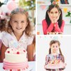 WY LIGHTING LEVEL Rainbow Happy Birthday Headband It's My Birthday Tiara Sash Crown Headpiece Set Princess Birthday Crown Decorations Women for Girl Halloween Christmas Party Accessories