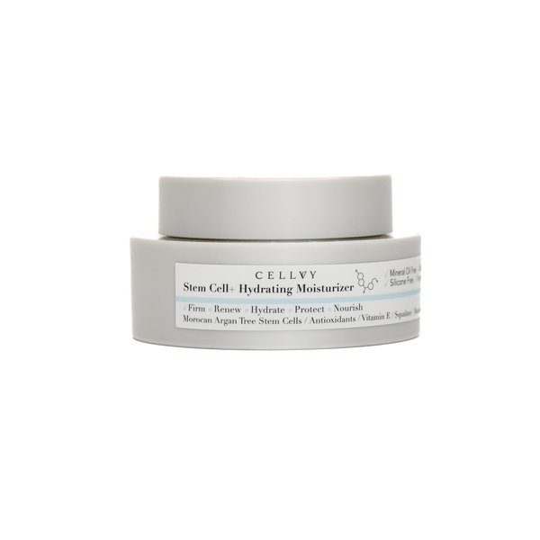 CELLVY Hydrating Moisturizer w/Moroccan Argan Tree Stem Cells, Squalane & Antioxidants, Lightweight Anti-Aging Face Cream, Firms, Repairs